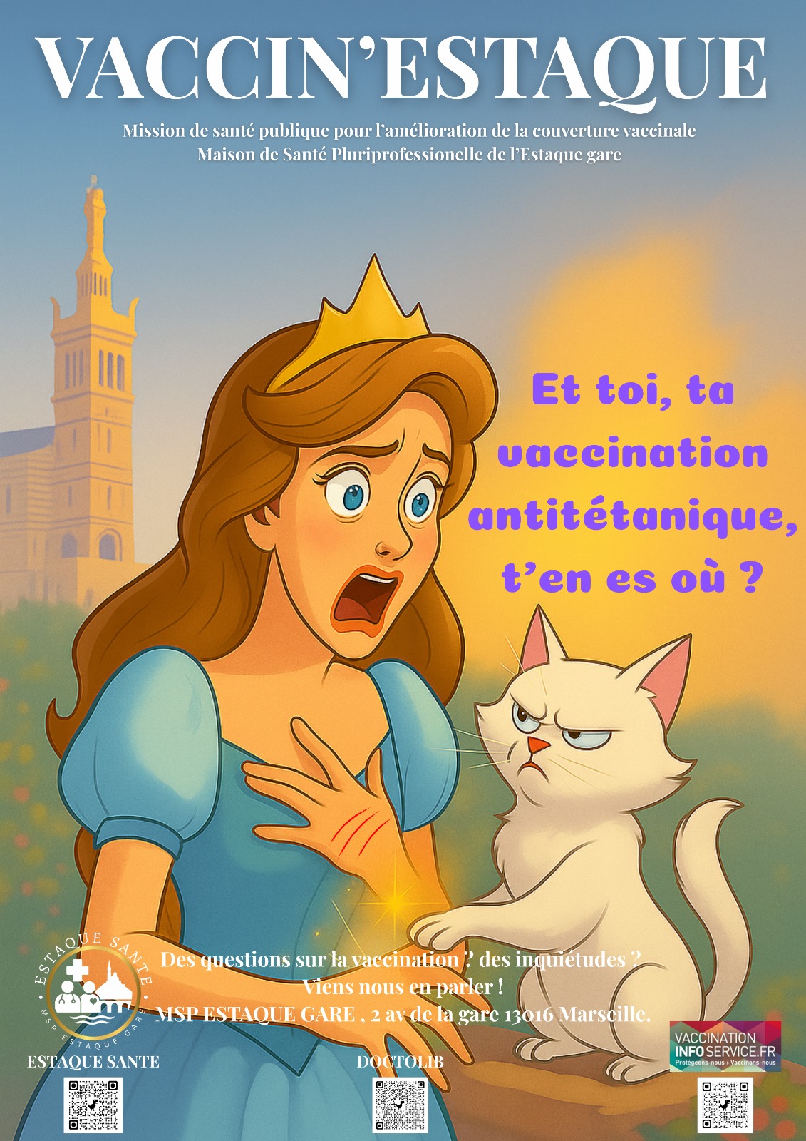 Campagne Vaccin'Estaque - Princesse